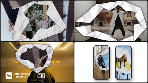 Photo of Paper Unfold Transition – Videohive 58267080