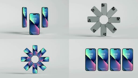 Photo of Phone Mockups – Videohive 58037001
