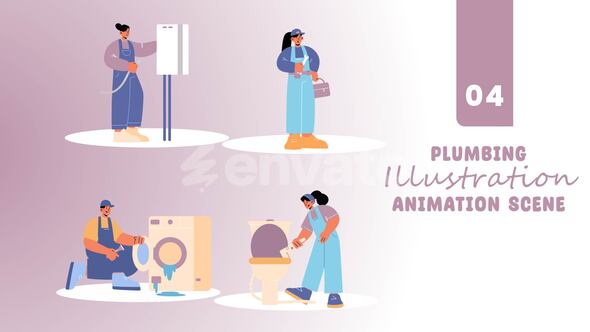 Photo of Plumbing System Installation & Repair Animation Pack for After Effects – Videohive 55255649