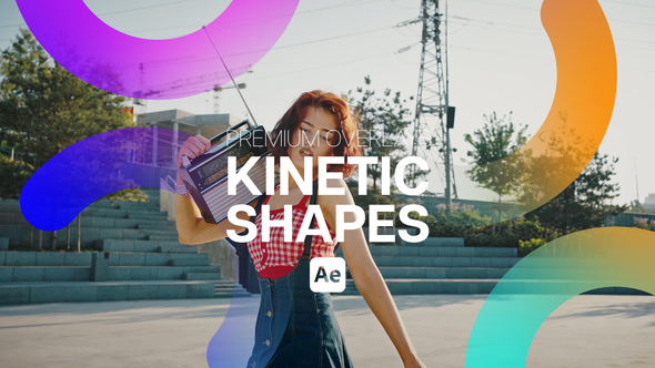 Photo of Premium Overlays Kinetic Shapes – Videohive 58199878