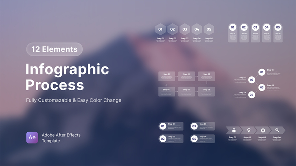 Photo of Process Infographics – Videohive 58096085