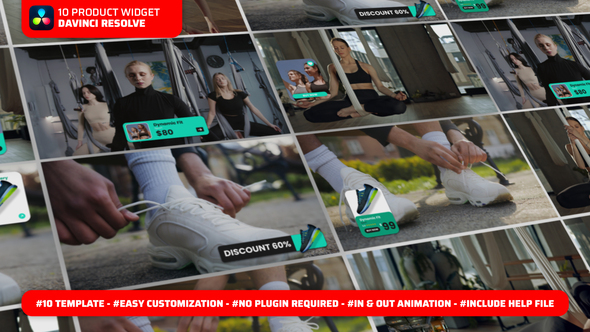 Photo of Product Widget Davinci Resolve – Videohive 58165726