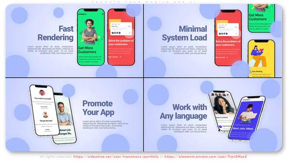 Photo of Promote Your Mobile App V1 – Videohive 31702093