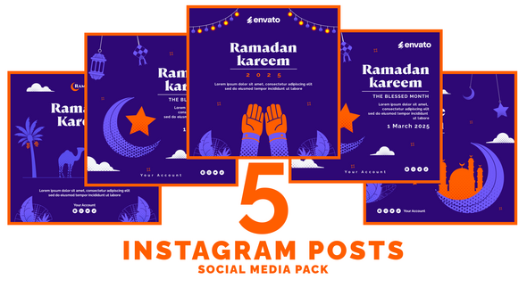 Photo of Ramadan post Pack – Videohive 56903094