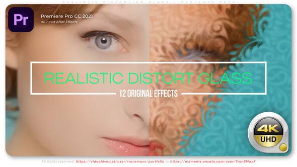 Photo of Realistic Distortion Glass – Overlays Pack – Videohive 58088535