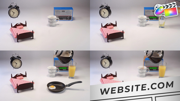 Photo of Realistic Morning Items Scene for FCPX – Videohive 58181045