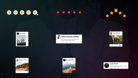 Photo of Retro Social Media Posts | Premiere Pro – Videohive 58032356