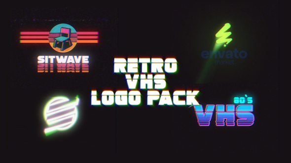 Photo of Retro VHS Logo Pack – Videohive 58006663