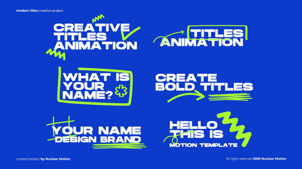 Photo of Scribble Text Animation – Videohive 58185223