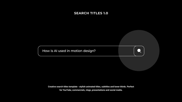 Photo of Search Titles | AE – Videohive 57912156