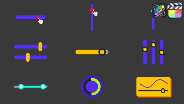 Photo of Sliders And Bars UI Elements for FCPX – Videohive 57860210