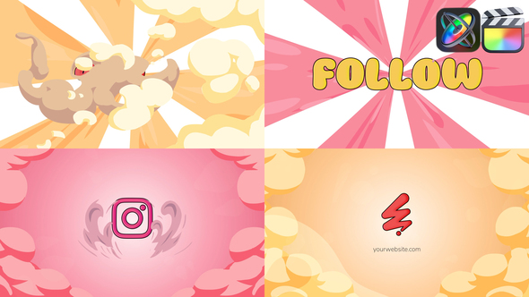 Photo of Smoke Anime Clouds Logo | FCPX – Videohive 57932387