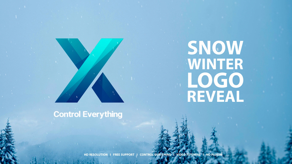 Photo of Winter Logo – Snow Logo Reveal – Videohive 42604462