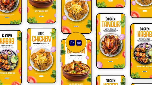 Photo of Spicy Chicken Food Instagram Story – Videohive 58141743