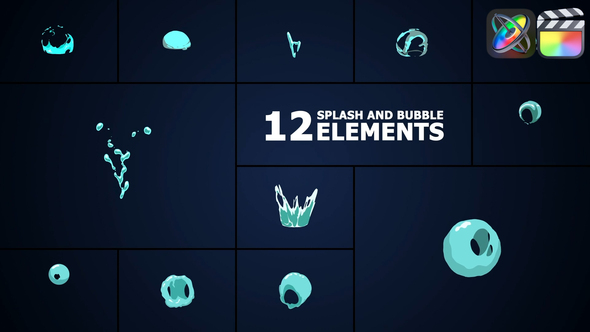 Photo of Splash And Bubble Elements for FCPX – Videohive 57876893