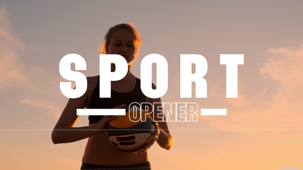 Photo of Sport Opener – Videohive 57965707