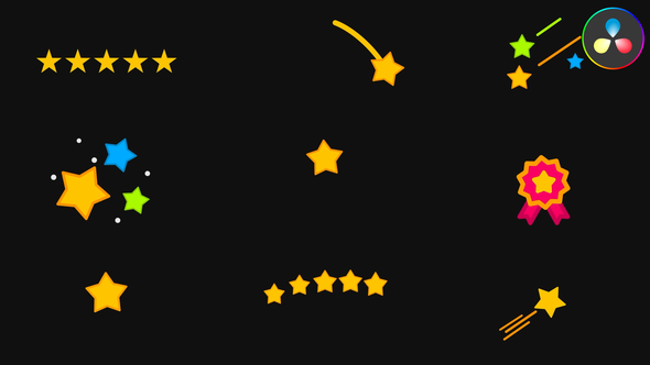 Photo of Stars Ratings And Reviews Animations for DaVinci Resolve – Videohive 57877795