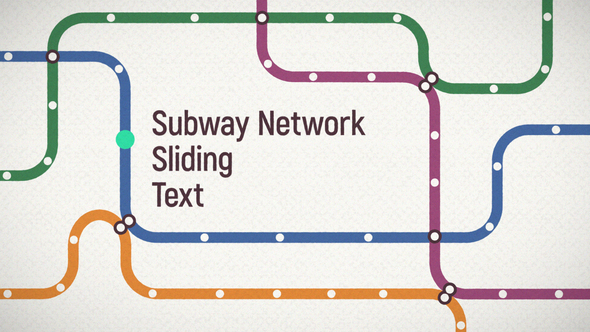 Photo of Subway Network Sliding Text – Videohive 31994832