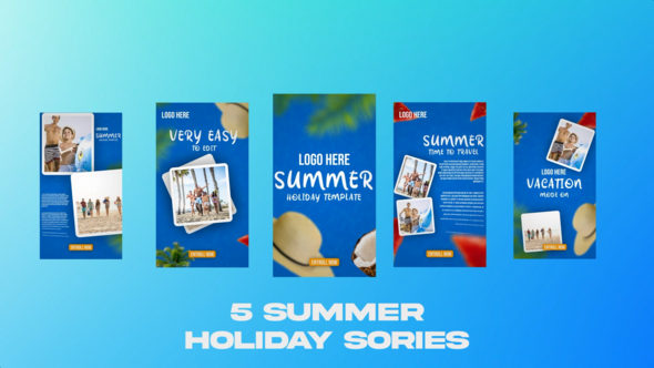 Photo of Summer Holiday Stories – Videohive 58240356
