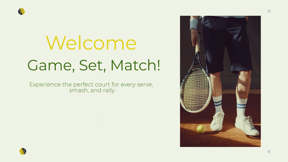 Photo of Tennis Slideshow – Videohive 57974542