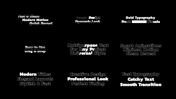 Photo of Text Animation | AE – Videohive 58126999