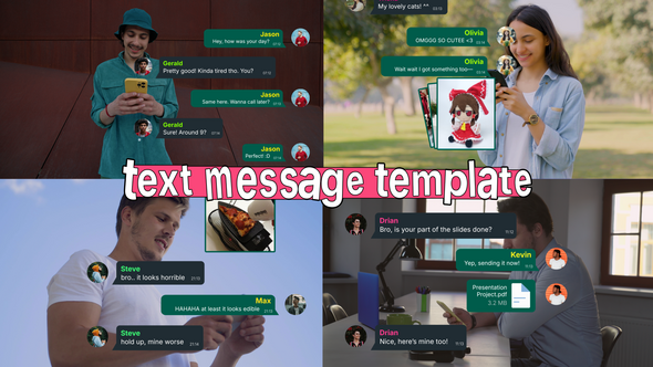 Photo of Text Message – Videohive 57968330