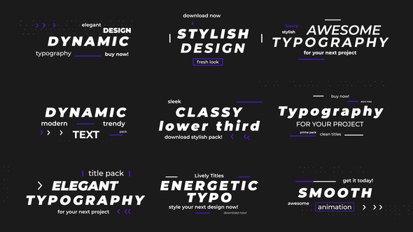 Photo of Text Title Pack – Videohive 58229147