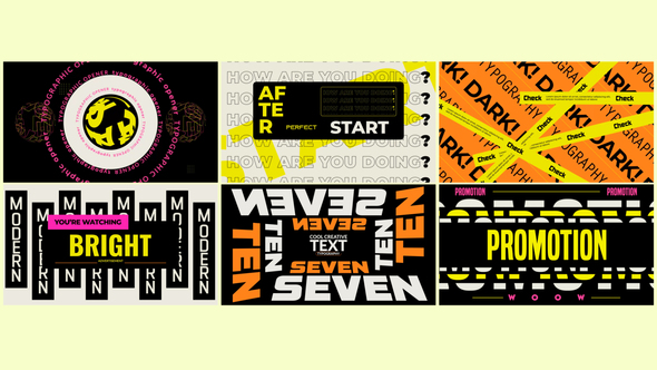 Photo of Text Typography – Videohive 58072232