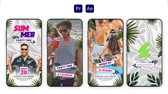 Photo of Tropical Party Instagram Story Pack – Videohive 58141886