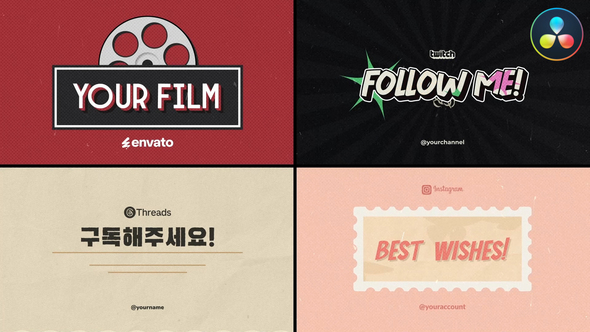 Photo of Typography Logo Openers | DaVinci Resolve – Videohive 58098071