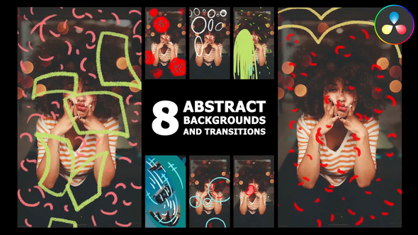 Photo of Vertical Abstract Backgrounds And Transitions | DaVinci Resolve – Videohive 57932585