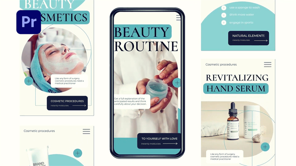 Photo of Vertical Beauty Promo Reels – Videohive 57992617
