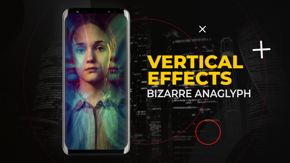 Photo of Vertical Bizarre Anaglyph Effects | After Effects – Videohive 57934534