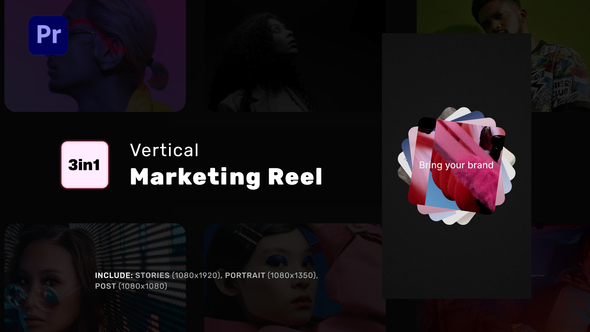 Photo of Vertical Marketing Reel for Premiere Pro – Videohive 58241295