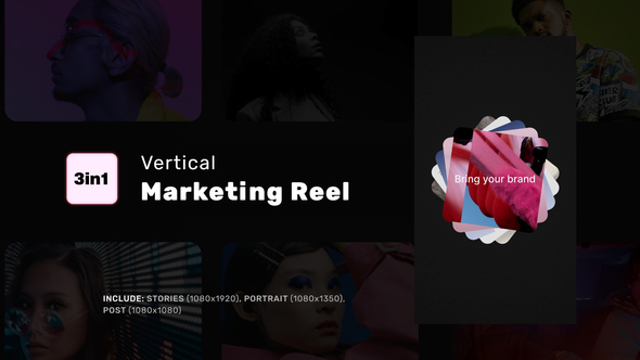 Photo of Vertical Marketing Reel – Videohive 58215879
