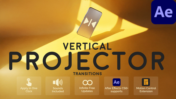 Photo of Vertical Projector Transitions for After Effects – Videohive 57867249