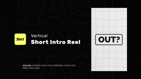 Photo of Vertical Short Intro Reel – Videohive 58011989