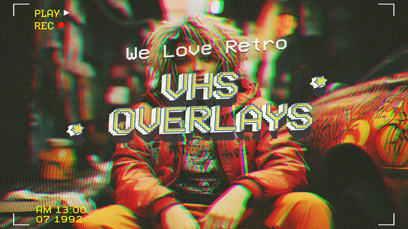 Photo of VHS Vintage Overlays Pack – Videohive 57932476