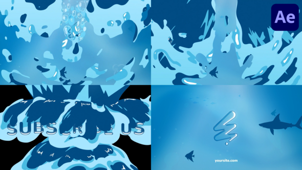 Photo of Water World Logo for After Effects – Videohive 58119593