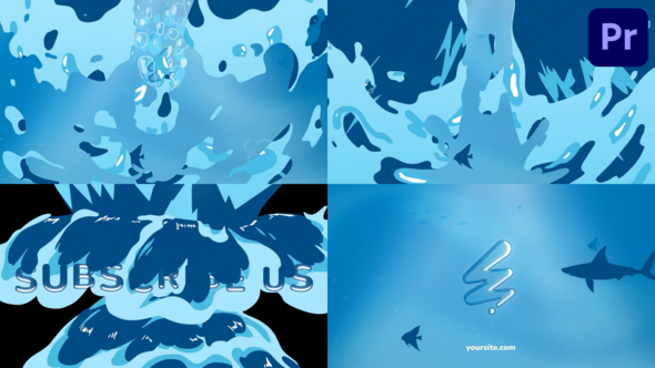 Photo of Water World Logo for Premiere Pro – Videohive 58292337