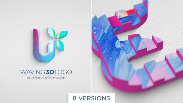 Photo of Waving 3D Logo Reveal – Videohive 26049113