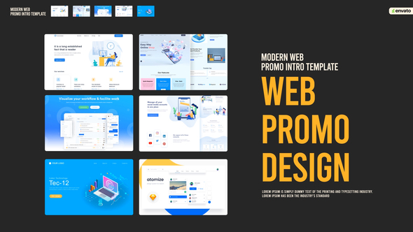 Photo of Web Promo 2 – Videohive 58125836