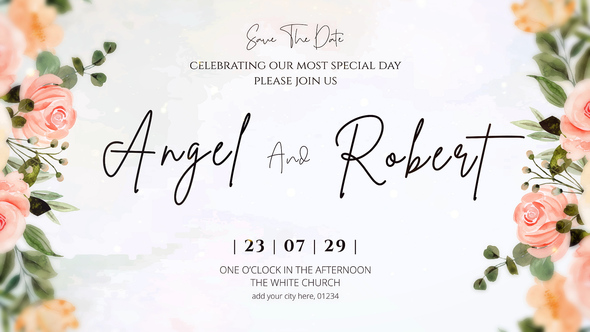 Photo of Wedding Intro – Videohive 58040978