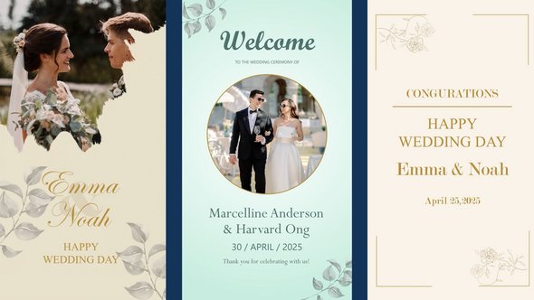 Photo of Wedding Story – Reels – Videohive 57865092