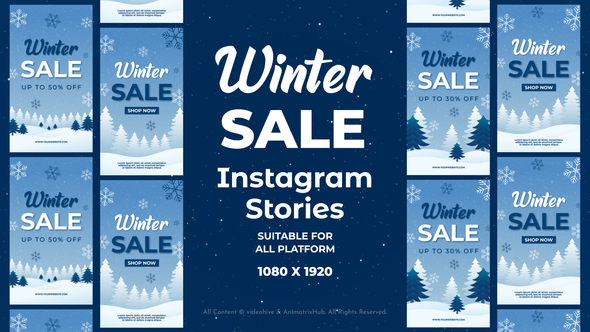 Photo of Winter Season Sale Instagram Stories – Videohive 58188230