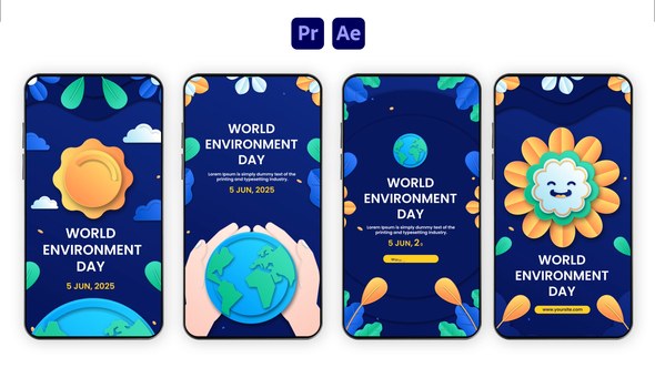 Photo of World Environment Day Instagram Stories – Videohive 58069864