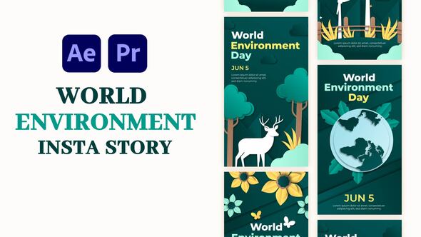 Photo of World Environment Day Instagram Story – Videohive 57948932