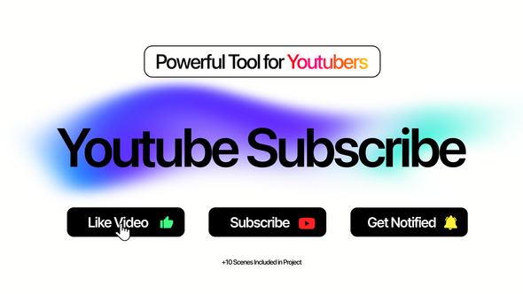 Photo of YouTube Subscribe – Videohive 58209523