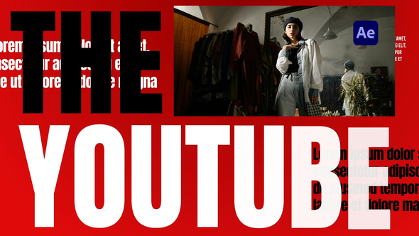 Photo of Youtube Vlog Opener for After Effects – Videohive 57972764