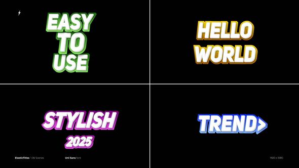 Photo of 3D Text Animation  MOGRT (PP) – Videohive 58405563